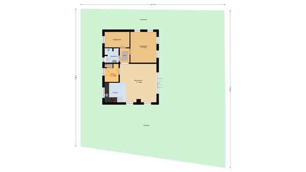 Floorplan - Gentenerf 10-43, 3852 LX Ermelo
